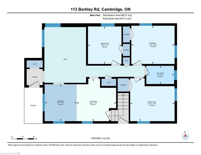 113 Berkley Road, House detached with 3 bedrooms, 2 bathrooms and 2 parking in Cambridge ON | Image 45