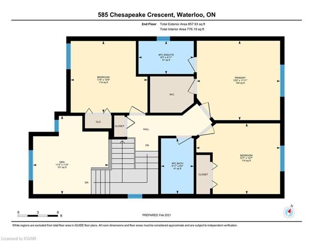585 Chesapeake Crescent, House detached with 3 bedrooms, 2 bathrooms and 3 parking in Waterloo ON | Image 49