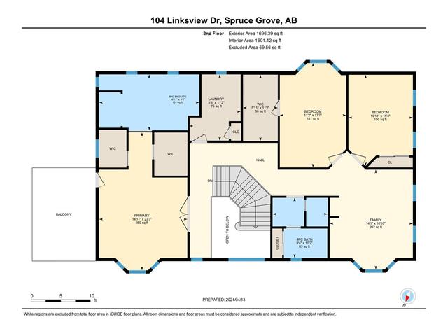 104 Linksview Dr, House detached with 4 bedrooms, 3 bathrooms and null parking in Spruce Grove AB | Image 58
