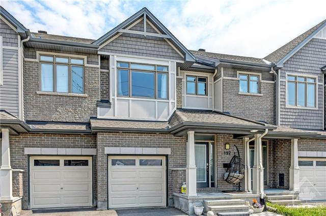 197 Overberg Way, Townhouse with 3 bedrooms, 4 bathrooms and 2 parking in Ottawa ON | Image 1