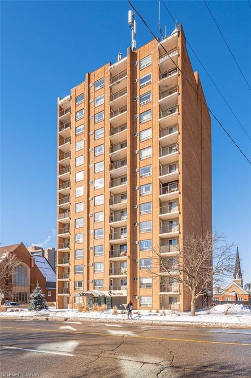 1201 - 64 Benton Street, House attached with 1 bedrooms, 1 bathrooms and null parking in Kitchener ON | Image 1