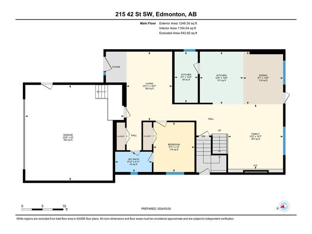 215 42 St Sw, House detached with 4 bedrooms, 3 bathrooms and null parking in Edmonton AB | Image 5