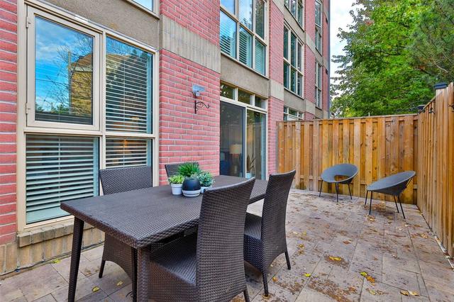 102 - 356 Mcrae Dr, Condo with 1 bedrooms, 1 bathrooms and 1 parking in Toronto ON | Image 25