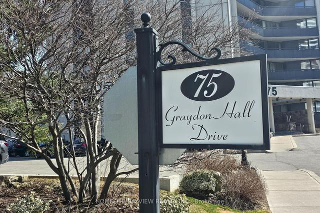 1508 - 75 Graydon Hall Dr, Condo with 3 bedrooms, 2 bathrooms and 1 parking in Toronto ON | Image 12