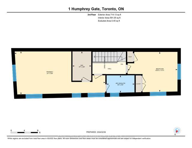 1 Humphrey Gate, House attached with 4 bedrooms, 3 bathrooms and 3 parking in Toronto ON | Image 31