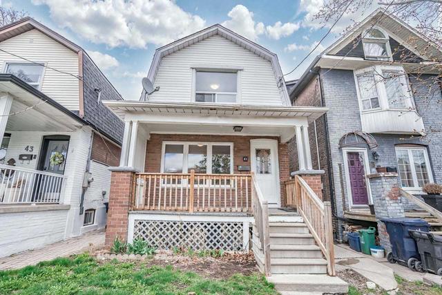 41 Eldon Ave, House detached with 2 bedrooms, 1 bathrooms and 0 parking in Toronto ON | Image 1