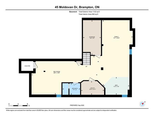 45 Moldovan Dr, House detached with 5 bedrooms, 4 bathrooms and 4 parking in Brampton ON | Image 25