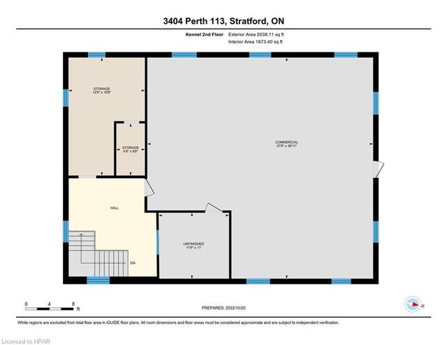 Kennel - Upper level floor plan | Image 46
