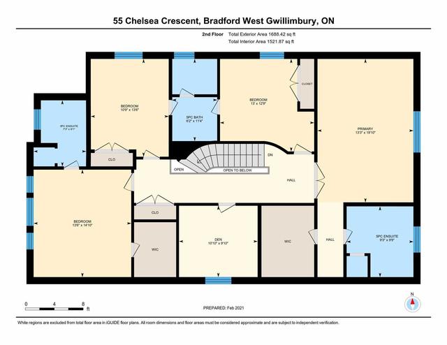 55 Chelsea Cres, House detached with 4 bedrooms, 4 bathrooms and 4 parking in Bradford West Gwillimbury ON | Image 22