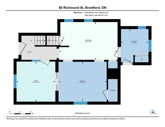 80 Richmond St, House detached with 3 bedrooms, 1 bathrooms and 3 parking in Brantford ON | Image 20