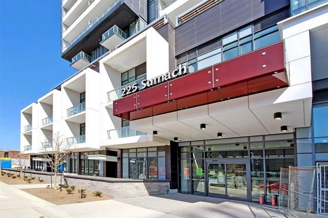 2106 - 225 Sumach St W, Condo with 1 bedrooms, 1 bathrooms and 1 parking in Toronto ON | Image 12
