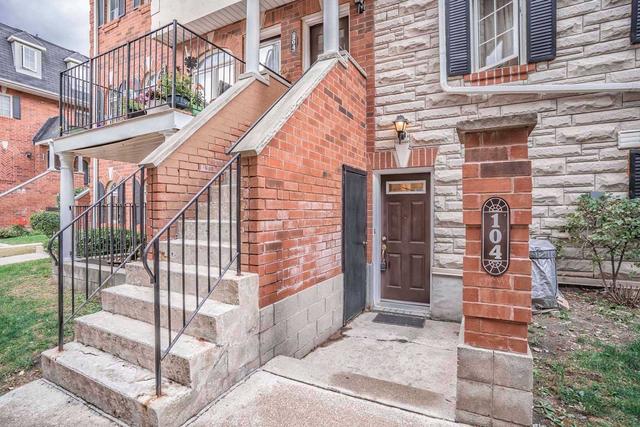 104 - 60 Sidney Belsey Cres, Townhouse with 3 bedrooms, 2 bathrooms and 1 parking in Toronto ON | Image 18