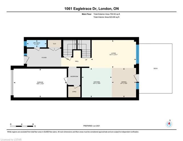 153 - 1061 Eagletrace Drive, House attached with 3 bedrooms, 3 bathrooms and 3 parking in London ON | Image 38