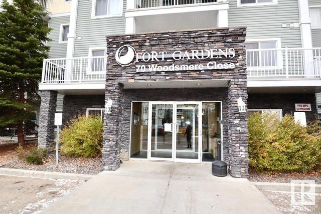 324 - 70 Woodsmere Cl, Condo with 1 bedrooms, 1 bathrooms and 1 parking in Fort Saskatchewan AB | Image 1
