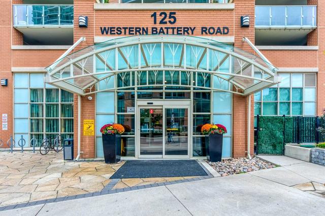 2508 - 125 Western Battery Rd, Condo with 1 bedrooms, 2 bathrooms and 1 parking in Toronto ON | Image 24