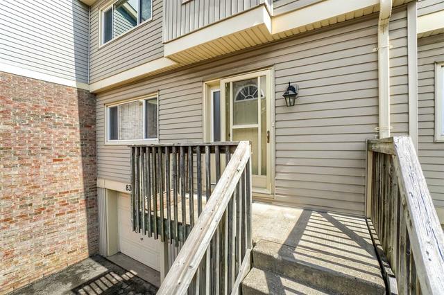 83 - 30 Green Valley Dr, Townhouse with 3 bedrooms, 4 bathrooms and 2 parking in Kitchener ON | Image 36