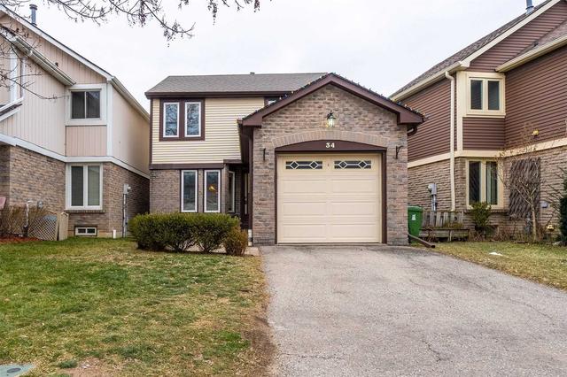 34 Bigham Cres, House detached with 3 bedrooms, 2 bathrooms and 2 parking in Toronto ON | Image 1