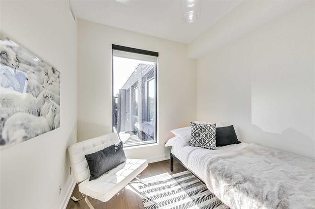 306 - 35 Wabash Ave, Townhouse with 3 bedrooms, 3 bathrooms and 1 parking in Toronto ON | Image 18