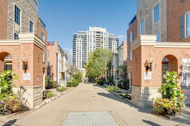 1108 - 5 Everson Dr, Townhouse with 2 bedrooms, 2 bathrooms and 1 parking in Toronto ON | Image 36