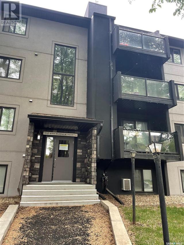 305 - 512 4th Avenue N, Condo with 2 bedrooms, 1 bathrooms and null parking in Saskatoon SK | Card Image