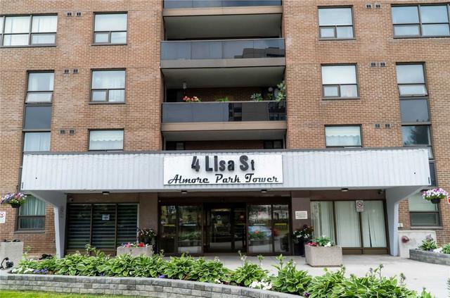 1202 - 4 Lisa St, Condo with 2 bedrooms, 1 bathrooms and 1 parking in Brampton ON | Image 12