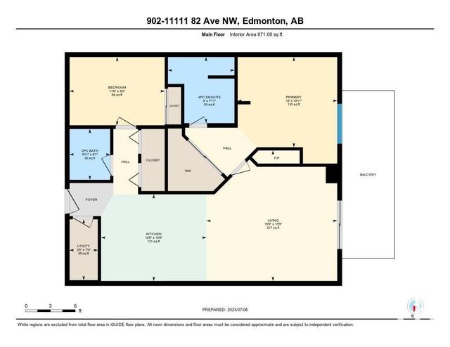 902 - 11111 82 Av Nw, Condo with 1 bedrooms, 1 bathrooms and null parking in Edmonton AB | Image 39