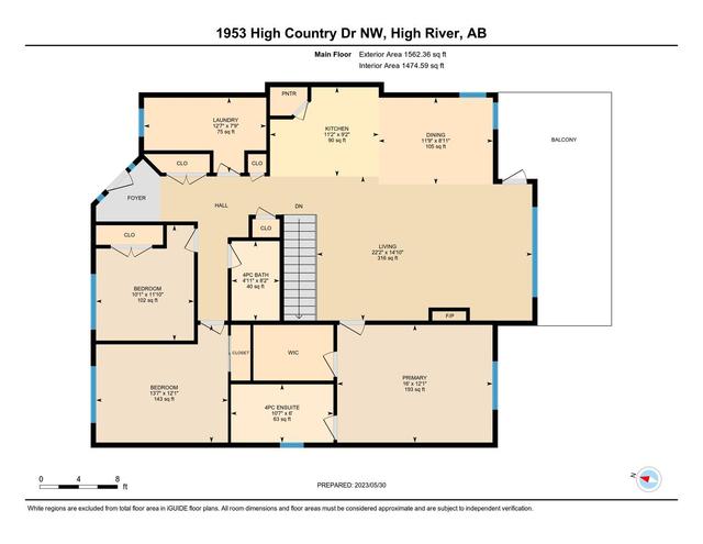 1953 High Country Drive Nw, House detached with 5 bedrooms, 3 bathrooms and 1 parking in High River AB | Image 35