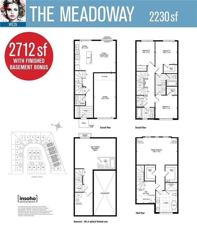 Lot 14 We26 Crt, House detached with 4 bedrooms, 5 bathrooms and 1 parking in Toronto ON | Image 2