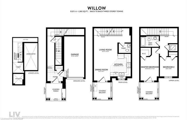 lot 37 - 305 Garner Road W, House attached with 2 bedrooms, 1 bathrooms and 1 parking in Hamilton ON | Image 2