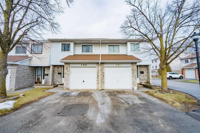 108 - 1975 Rosefield Rd, Townhouse with 3 bedrooms, 2 bathrooms and 2 parking in Pickering ON | Image 1