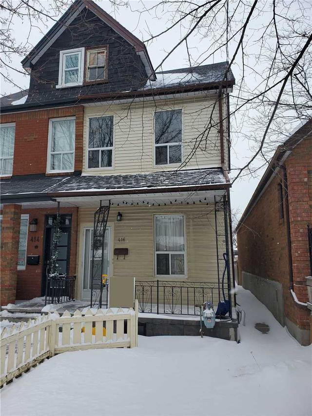 main - 416 Westmoreland Ave N, House semidetached with 1 bedrooms, 1 bathrooms and 1 parking in Toronto ON | Image 1
