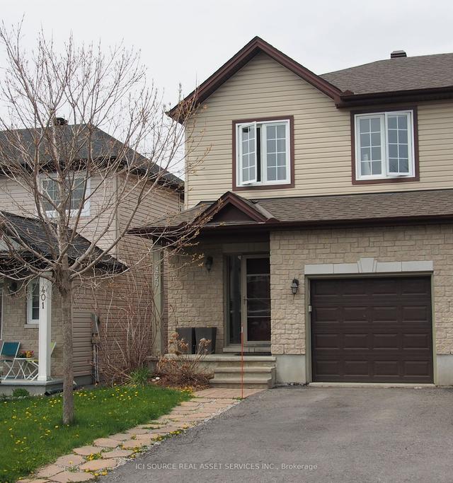 403 Cache Bay Cres, House semidetached with 3 bedrooms, 3 bathrooms and 2 parking in Ottawa ON | Image 1