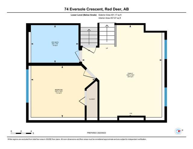 74 Eversole Crescent, House detached with 4 bedrooms, 3 bathrooms and 2 parking in Red Deer AB | Image 39