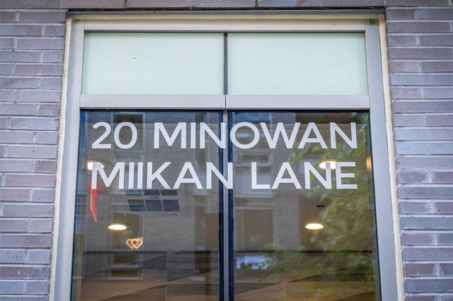903 - 20 Minowan Miikan Lane, Condo with 1 bedrooms, 1 bathrooms and 0 parking in Toronto ON | Image 22