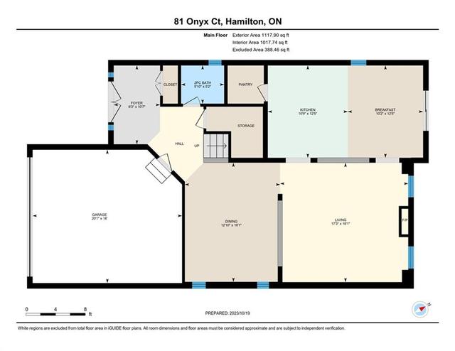 81 Onyx Court, House detached with 4 bedrooms, 2 bathrooms and 2 parking in Hamilton ON | Image 49