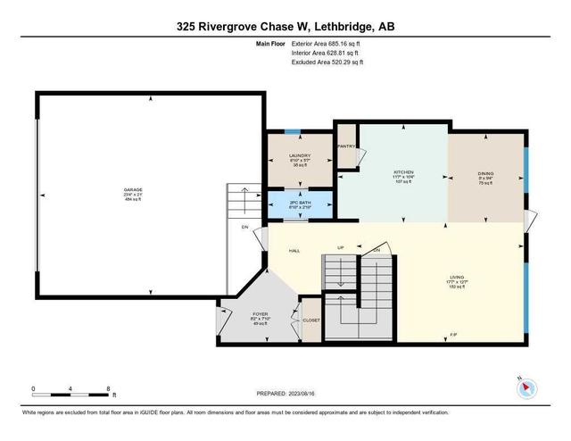 325 Rivergrove Chase W, House detached with 3 bedrooms, 2 bathrooms and 2 parking in Lethbridge AB | Image 47