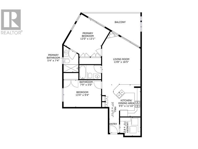 642 - 1088 Sunset Drive, Condo with 2 bedrooms, 2 bathrooms and 1 parking in Kelowna BC | Image 25