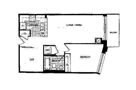 809 - 38 The Esplanade, Condo with 1 bedrooms, 1 bathrooms and 1 parking in Toronto ON | Image 9