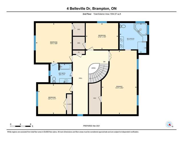 4 Belleville Dr, House detached with 4 bedrooms, 3 bathrooms and 6 parking in Brampton ON | Image 17