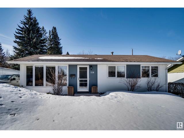 118 Grandin Rd, House detached with 3 bedrooms, 1 bathrooms and 4 parking in St. Albert AB | Card Image