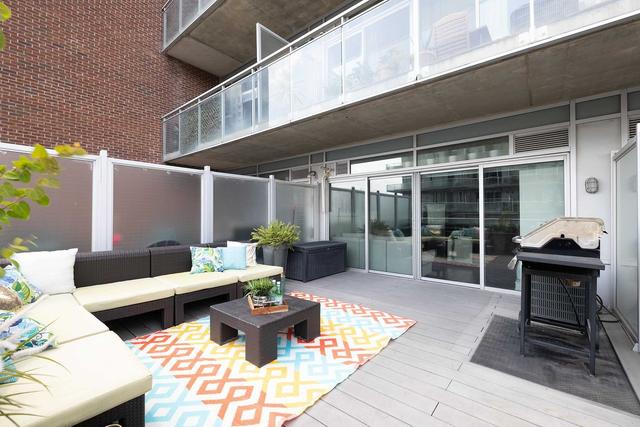 521 - 233 Carlaw Ave, Condo with 1 bedrooms, 1 bathrooms and 1 parking in Toronto ON | Image 8