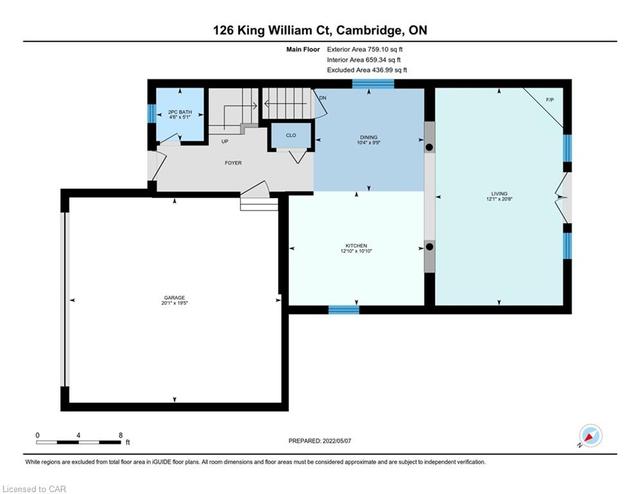 126 King William Court, House detached with 4 bedrooms, 3 bathrooms and 5 parking in Cambridge ON | Image 46
