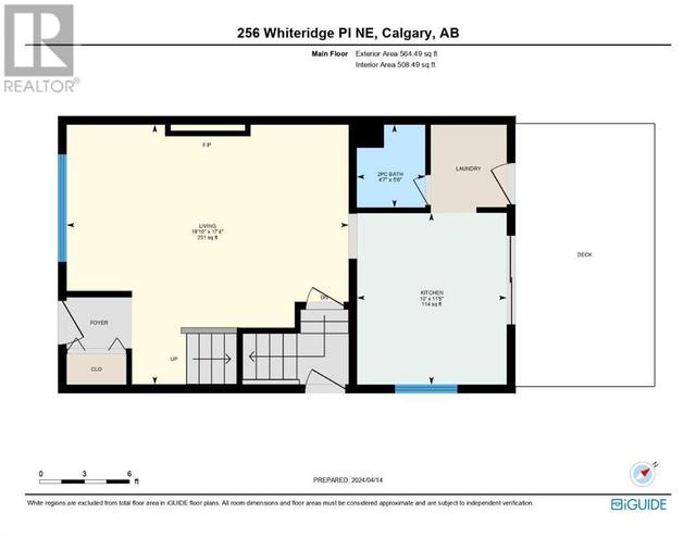256 Whiteridge Place Ne, House semidetached with 4 bedrooms, 3 bathrooms and 3 parking in Calgary AB | Image 47