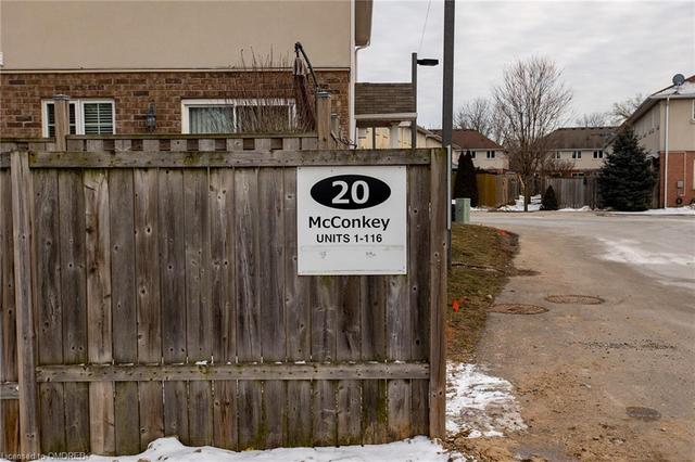70 - 20 Mcconkey Crescent, House attached with 3 bedrooms, 2 bathrooms and 2 parking in Brantford ON | Image 32