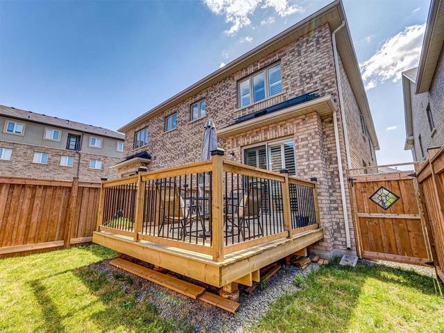 493 George Ryan Ave, House semidetached with 4 bedrooms, 3 bathrooms and 2 parking in Oakville ON | Image 33