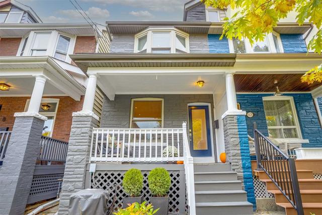 10 Dawson Ave, House semidetached with 3 bedrooms, 2 bathrooms and 1 parking in Toronto ON | Image 1