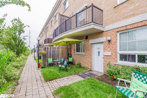 107 - 1785 Eglinton Avenue, House attached with 2 bedrooms, 2 bathrooms and 1 parking in Toronto ON | Card Image