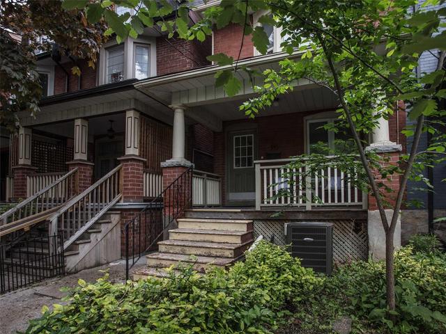 Upper - 345 Markham St, House semidetached with 3 bedrooms, 1 bathrooms and 1 parking in Toronto ON | Image 1