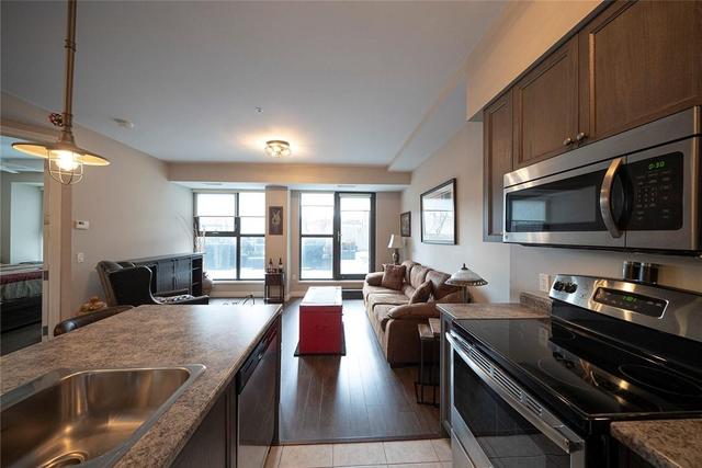 413 - 112 King Street E, Condo with 1 bedrooms, 1 bathrooms and null parking in Hamilton ON | Image 9