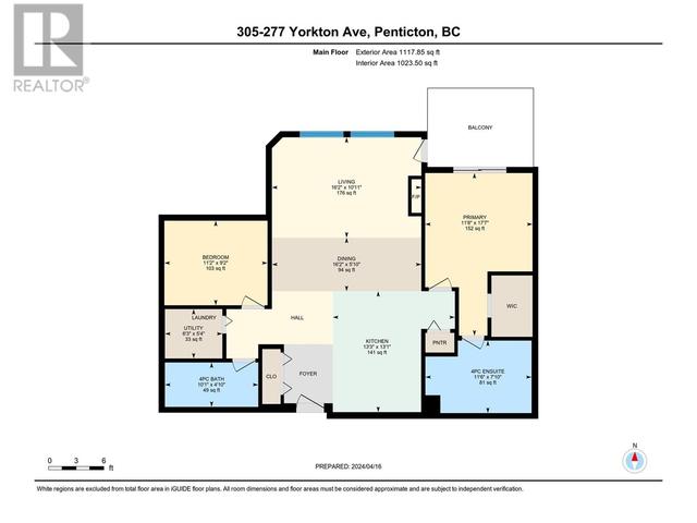 305 - 277 Yorkton Avenue, Condo with 2 bedrooms, 2 bathrooms and 1 parking in Penticton BC | Image 11
